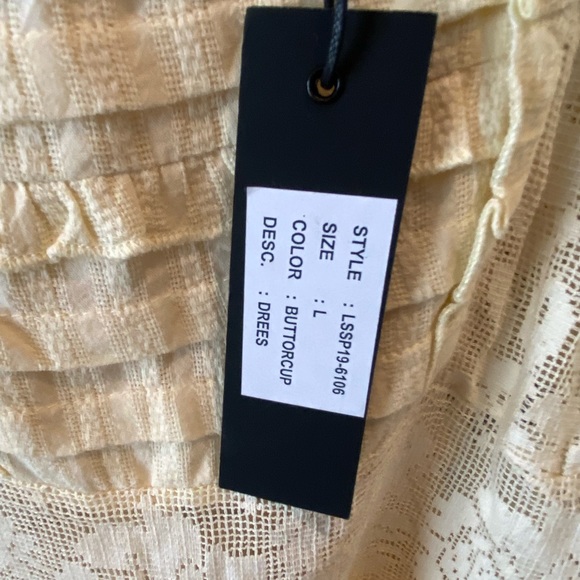 Love Sam Pretty Party Dress Size L NWT - Picture 5 of 6